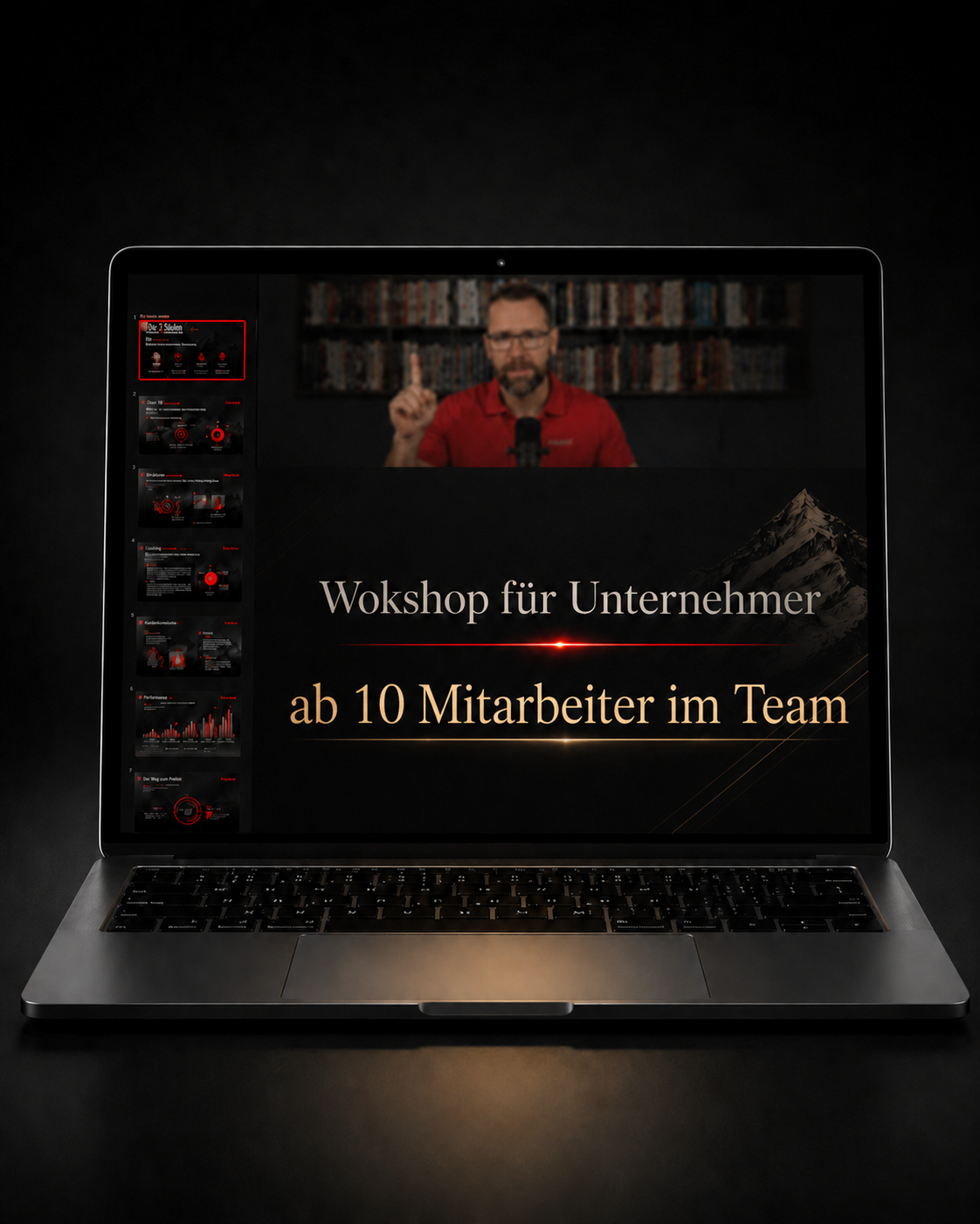 Tobias im Workshop
